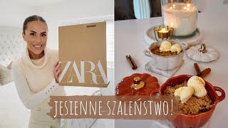 DZIEŃ Z ŻYCIA PRAWDZIWEJ JESIENIARY ZARA HAUL  PRZEPISY  JESIENNY KLIMAT 🍁 [upl. by Nosduj455]