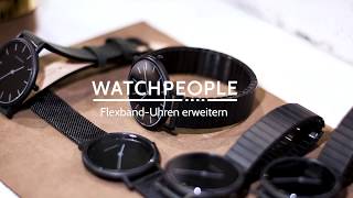 Anleitung WATCHPEOPLE FlexbandUhren erweitern [upl. by Nutter]