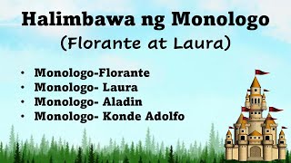 Halimbawa ng Monologo Florante at Laura [upl. by Ramal]