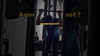 Agonist Superset… 🐅 youtubeshorts motivation aesthetic bodybuilding [upl. by Conyers]