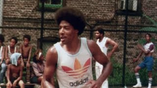 Dr J at Harlems famed Rucker Park [upl. by Arted]