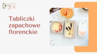 ✂ Tabliczki zapachowe tabliczki florenckie tabliczki woskowe  jak zrobić [upl. by Cutlerr]