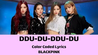 BLACKPINK  DDUDU DDUDU LYRICS  Lyrics of Ddu Du Ddu Du  BLACKPINK [upl. by Pharaoh640]