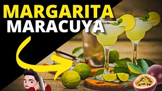 MARGARITA DE MARACUYA 🍹 COCTEL CON TEQUILA  Mentor joglan [upl. by Ednihek233]