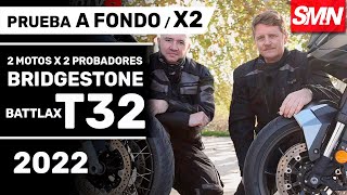 BRIDGESTONE BATTLAX SPORT TOURING T32 2022  Prueba a fondo opiniones y review [upl. by Leund889]