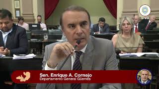 Senador Enrique Cornejo  Preocupación sobre el narcotráfico [upl. by Garreth]