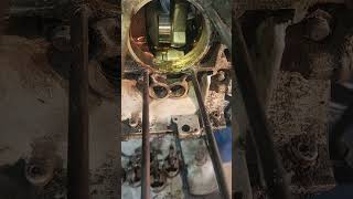 This is was a bad camshaft looks like in a Corvair [upl. by Dj]