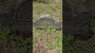 Headstone 1690s Mostly Underground  Deerfield MA cemetery [upl. by Barbara-Anne396]