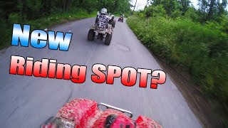 400ex amp Raptor 660s Wheelies Drifting amp Trail Riding [upl. by Fleta]