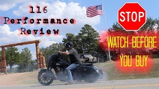 Indian 116 Performance REVIEW  Stage 3 Big Bore Kit Upgrade [upl. by Ahsieki]