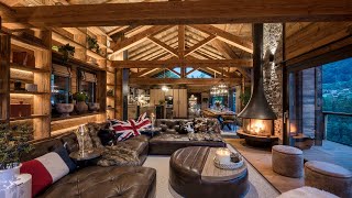 Chalet Mont Des Anges luxury chalet in Morzine with a heated infinity pool and astounding views [upl. by Htaras]