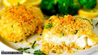 How to Make the Crissssspiest Baked Cod [upl. by Kendal]