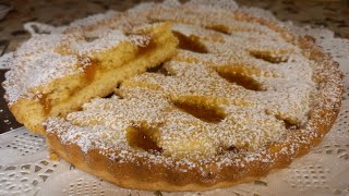 Crostata di marmellata ricetta pratica e veloce si prepara in 5 minuti [upl. by Eilesor]