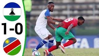 Lesotho vs Namibia 10 All Goals and Extended Highlights African Nations Championship 2024 [upl. by Marou]