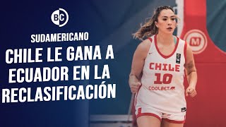 🇨🇱CHILE VUELVE AL TRIUNFO y buscará el 5° lugar del Sudamericano🏀 Postpartido con Bárbara Cousiño🎙️ [upl. by Elicec991]