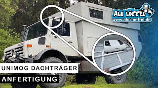 Wir bauen für einen Unimog einen Dachträger und Aluboxen Offroad LKW Aluschweißen Wigschweißen [upl. by Cohen]