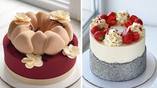 10 Awesome Cake Decorating Ideas  More Colorful Cake Decorating Compilation  Satisfying Cakes [upl. by Ettari]