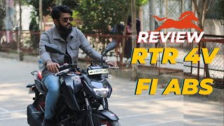 4V এর এই বাইকটাই সেরা TVS Apache RTR 4V FI ABS Full Review  BSB MART [upl. by Berardo]