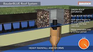 BauderBLUE Roof SuDS [upl. by Lodmilla]