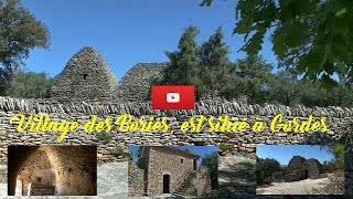 Le Village des Bories Au cœur du Luberon à Gordes un lieu unique classé monument historique [upl. by Lilla871]