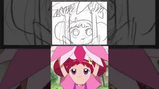 quotOjamajo Doremiquot Ep 1 Storyboard Comparison  Doremis First Transformation [upl. by Edson]