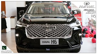 HAVAL H6 20 Turbo 2022  CKD Pakistan  Detailed Review Price Specifications amp Features [upl. by Alrrats]