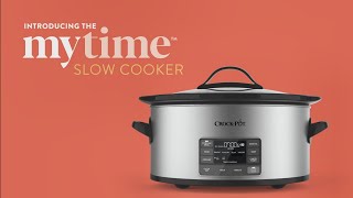 Crockpot MyTime Slow Cooker  How To Use [upl. by Anaahs529]