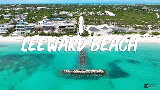 Leeward Beach Providenciales Turks and Caicos Islands Soft Sand and Snorkeling [upl. by Vonny642]