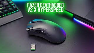 Razer Deathadder V2 X Hyperspeed  Unboxing and Review [upl. by Pinsky]