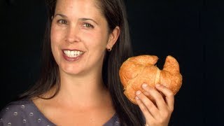 How to Pronounce CROISSANT  Word of the Week  American English [upl. by Elleuqar514]