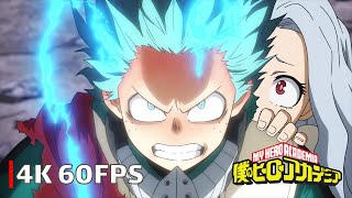 Deku vs Overhaul  Full Fight  My Hero Academia Season 4 Episode 13  4K 60FPS  English Sub [upl. by Kleeman]