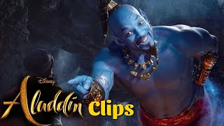 Jinnie Clips From Aladdin Movie in HINDI [upl. by Beverie]