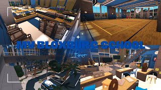 My Bloxburg SCHOOL Tour [upl. by Porter]