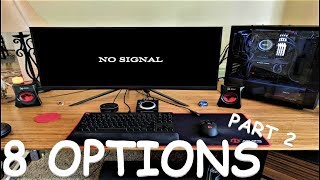 How To Fix Computer No Display Or No Signal  PART 2 [upl. by Nikolia562]