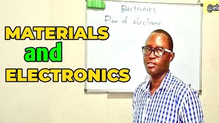 PROPERTIES OF CONDUCTORS SEMICONDUCTORS AND INSULATORS  Electronics Lecture Series electroteach [upl. by Torrlow]