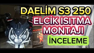 ELCİK ISITMA MONTAJI VE İNCELEMESİ🇹🇷DAELİM S3 250🇰🇷MONERO ELCİK ISITMA MONTAJI💥 [upl. by Ordisy841]