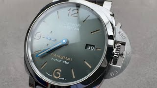 Panerai Luminor Marina PAM 1116 Panerai Watch Review [upl. by Ynnohj534]