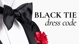 Tuxedo amp Black Tie Dress Code Explained How To Look Awesome in a Tux for Wedding Groom Gala Prom [upl. by Llekcor]