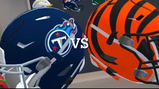 NFL Pro Era II Bengals vs Titans  Against Joe Shiesty [upl. by Fitting694]