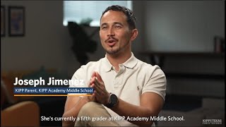 5th Grade Parent Joseph Jimenez Loves The Extracurricular Options at KIPP Academy Middle School [upl. by Benita269]