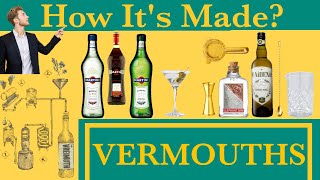 How its made Vermouths  How to use Vermouths in Cocktails [upl. by Llewon440]