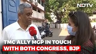 Trinamools Goa Ally Tells NDTV quotIn Talks With BJP Congressquot [upl. by Linette820]