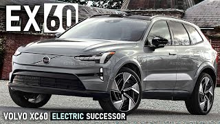 New 2024 Volvo EX60  FIRST LOOK at AllElectric XC60 Successor in Our Render [upl. by Meelas634]