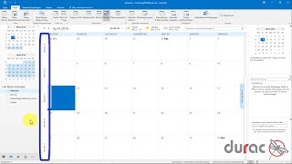 Office 2016 Effizienz  Tipps und Tricks in Outlook 4  Wochennummern im Kalender anzeigen [upl. by Pessa]