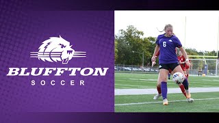 Womens Soccer Bluffton BEAVERS vs Earlham QUAKERS [upl. by Hgielrebmik]