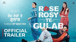 Rose Rosy Te Gulab Official Trailer Gurnam Bhullar  Maahi Sharma  Pranjal Dahiya [upl. by Leinod]