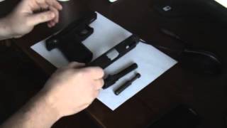 Springfield Armory XD9 Disassembly [upl. by Ahsienad]