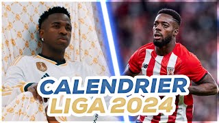 TIRAGE LIGA 2024  BILBAO vs REAL MADRID au 1er match  Une SAISON de FOLIE [upl. by Eltsirk]