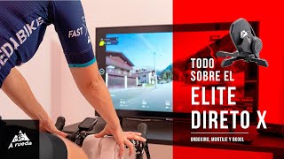 🚴‍🚴‍🏡 Nuestro NUEVO RODILLO INTELIGENTE Elite Direto X y la App Bkool 2020 [upl. by Battat]