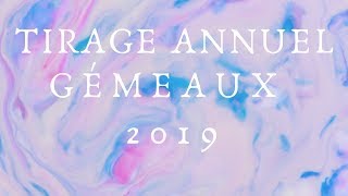 GÉMEAUX  2019  TIRAGE ANNUEL  lengagement vers sa réussite [upl. by Irrep]